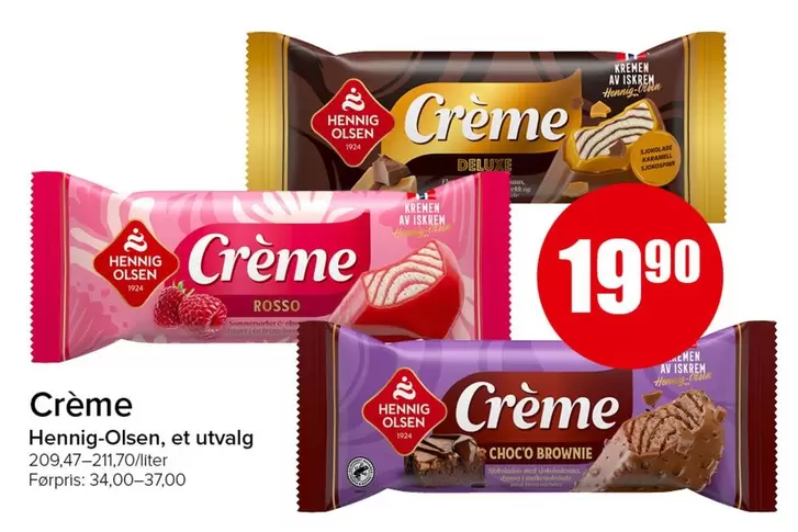Brownie - Crème