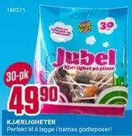 Jubel Kjerlighet på pinne