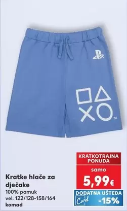 Playstation - Kratke hlače za dječake