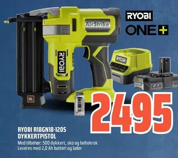 Ryobi - RYOBI R18GN18-120S DYKKERPPISTOL