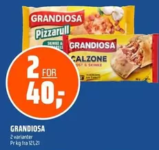 Grandiosa - Pizzarull & Calzone