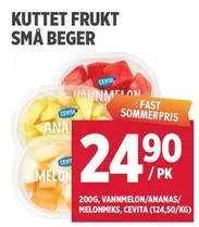 Fast - KUTTET FRUKT SMÅ BEGER
