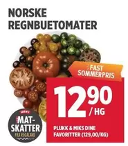 Mat - NORSKE REGNBUE TOMATER