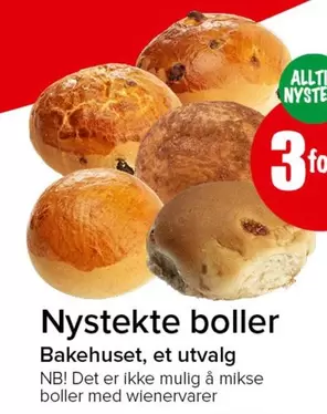Nb - Nystekte boller