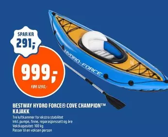 HYDRO-FORCE® COVE CHAMPION™ KAJAKK