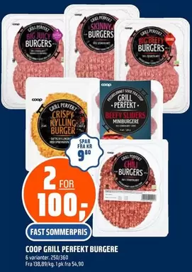 Fast - COOP GRILL PERFEKT BURGERE