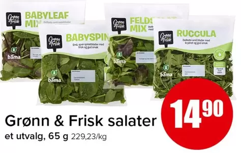 Bama - Grønn & Frisk salater