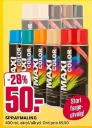 Color - MAXI COLOR SPRAYMALING