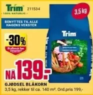 GJØDSEL BLÅKORN