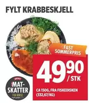 Mat - FYLT KRABBESKJELL
