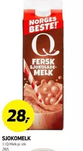 Q Fersk Sjokolade Melk