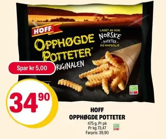 Opphøgde Poteter Originalen