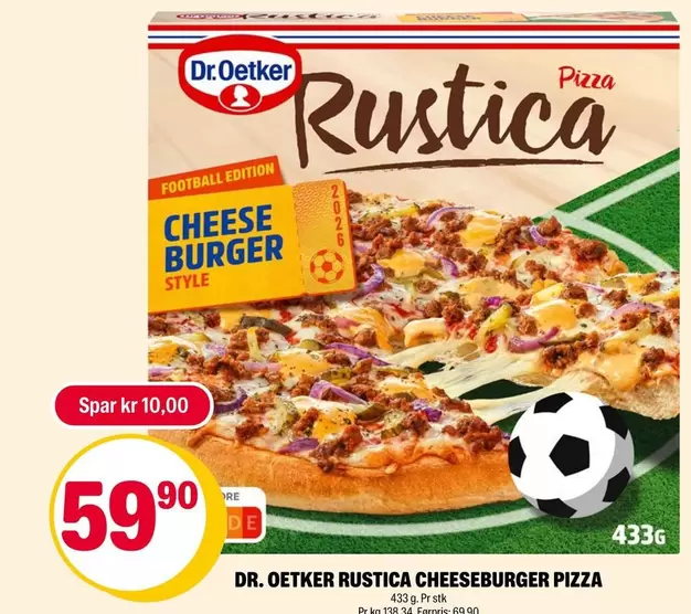 Rè - Rustica Pizza Cheese Burger Style