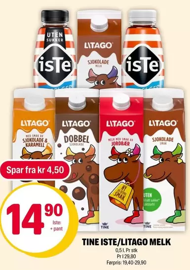 TINE ISTe/LITAGO MELK
