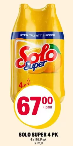 SOLO SUPER 4 PK