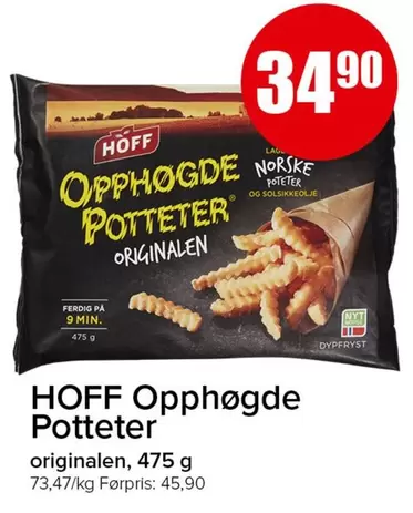 Opphøgde Poteter Originalen