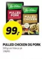 Pulled Pork - PULLED CHICKEN OG PORK