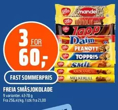 Fast - Småsjokolade