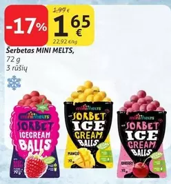 Ice - Šerbetas MINI MELTS