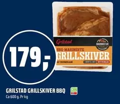 GRILLSKIVER BBQ AV SVINEKAM