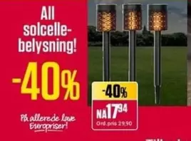 solcelle-belysning