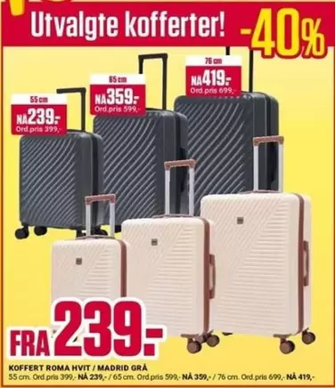 Utvalgte kofferter