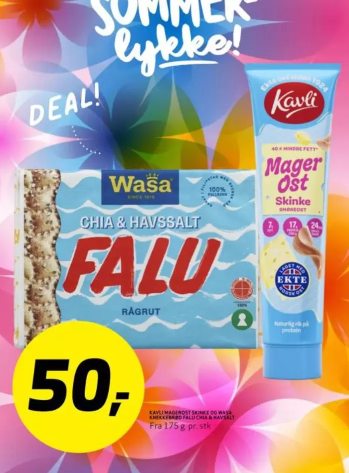 Wasa - FALU RÅGRUT CHIA & HAVSSALT