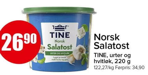 Norsk - Salatost