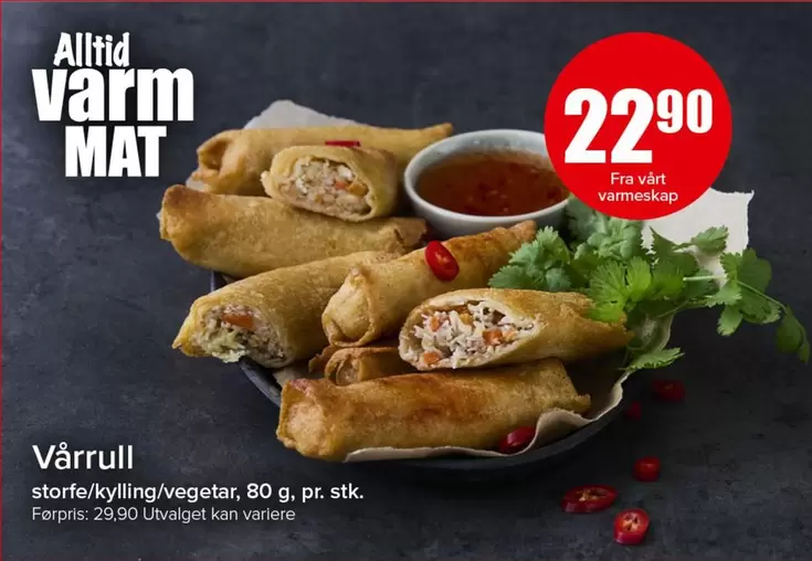 Mat - Vårrull