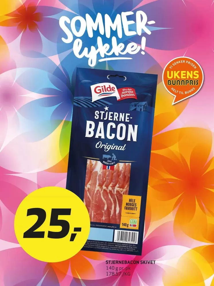 Norsk - STJERNE-BACON Original