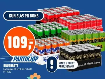 Cola - BRUSBRETT