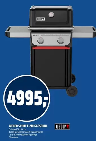 Weber - SPIRIT E-210 GASSGRILL