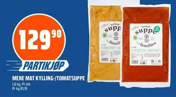 Mat - Kylling-/Tomatsuppe