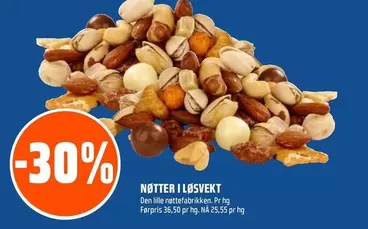 NØTTER I LØSVEKT