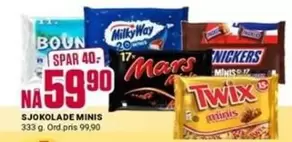 SJOKOLADE MINIS