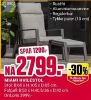 MIAMI HVILSESTOL