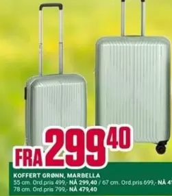 Marbella - KOFFERT GRØNN
