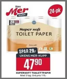 Extra - SUPER SOFT TOILETT PAPER