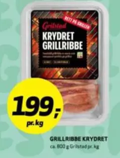 KRYDRET GRILLRIBBE