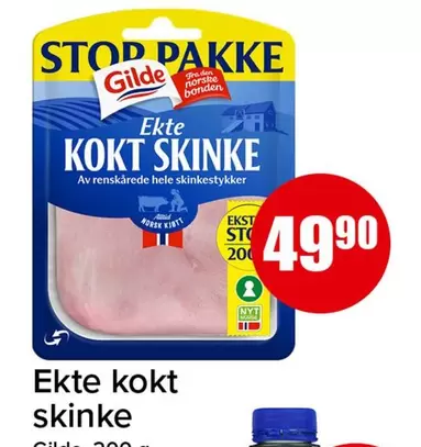 Stop - Ekte kokt skinke
