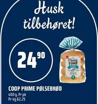COOP PRIME PØLSEBRØD