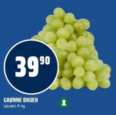 GRØNNE DRUER