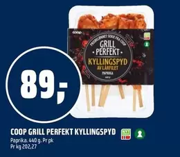 COOP GRILL PERFEKT KYLLINGSPYD PAPRIKA