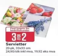 Fast - Servietter