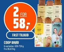 Fast - COOP BRØD
