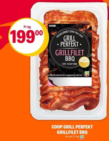 Grillfilet BBQ