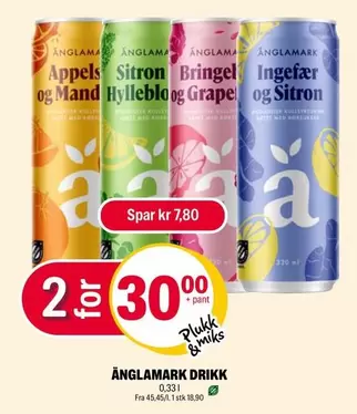 Änglamark Drikk