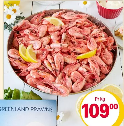 GREENLAND PRAWNS