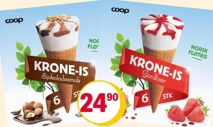 Norsk - KRONE-IS Sjokoladeis