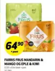 FARRIS FRUS MANDARIN & MANGO OG EPLE & KIWI